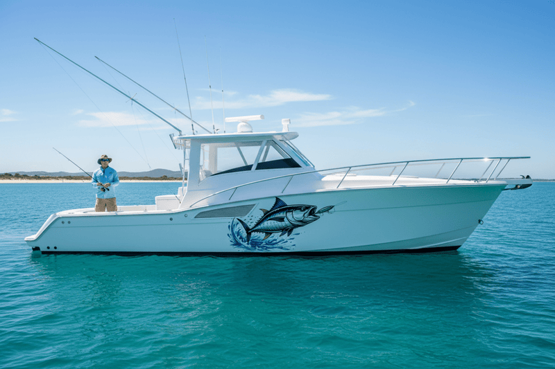 Tuna decal Full Length – Scale Reference