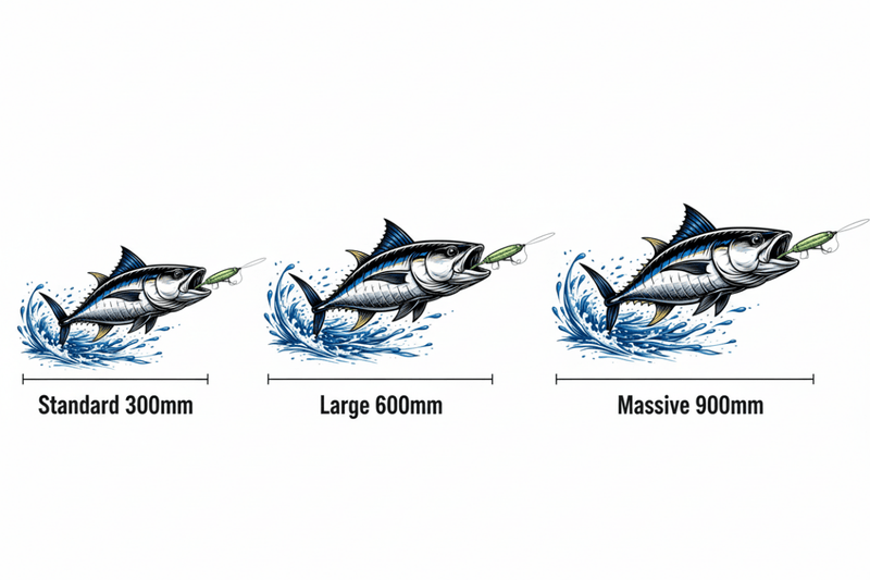 Tuna – Size Chart