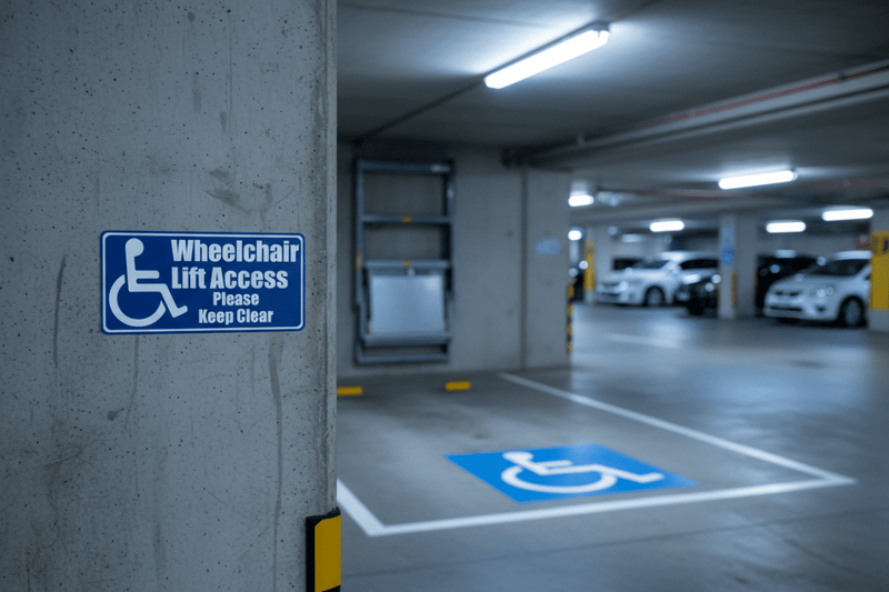 Underground Car Park Wall
