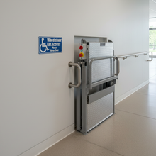 Load image into Gallery viewer, Wall Beside Wheelchair Lift
