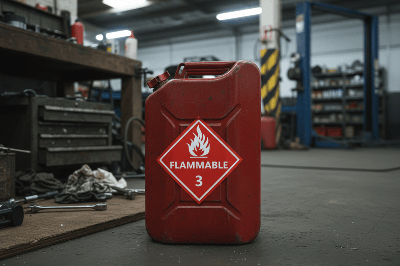 Workshop fuel container