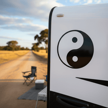 Load image into Gallery viewer, Yin Yang on caravan
