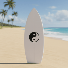 Load image into Gallery viewer, Yin Yang on surfboard
