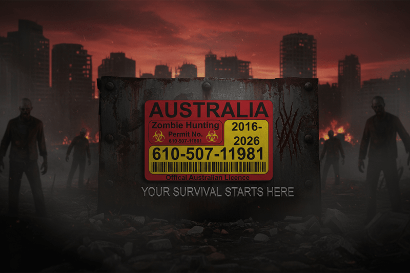 Zombie Hunting Permit Hero Banner