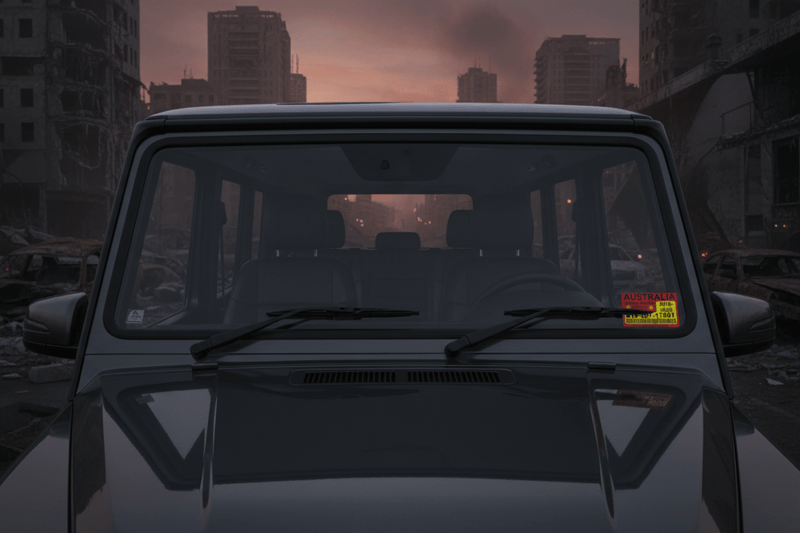 Zombie Permit on G-Wagon