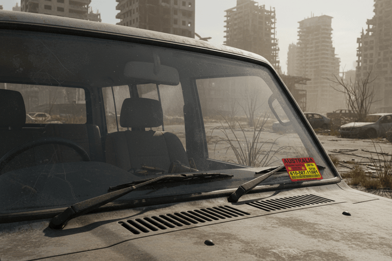 Zombie Permit on LandCruiser