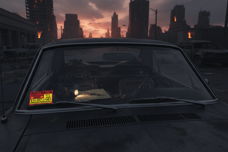 Zombie Permit on Mustang