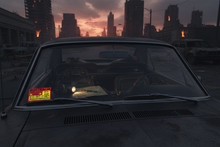 Load image into Gallery viewer, Zombie Permit on Mustang
