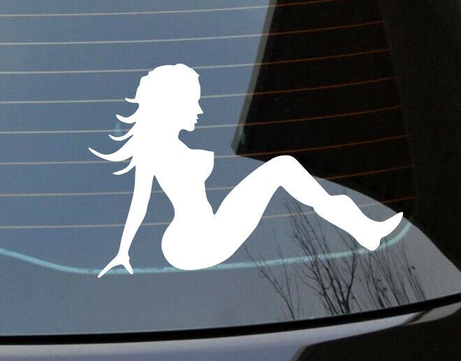 Sexy silhouettes in boots Sticker Australia made decal