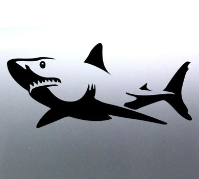 Shark sticker Vinyl cut at 210×100mm Big Aussie m
