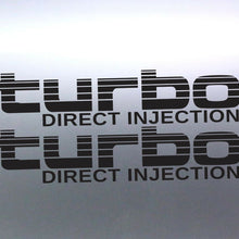 Load image into Gallery viewer, 2x Turbo Direct Injection 130 mm Stickers Landcrui
