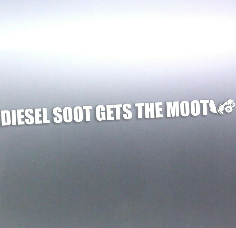 Diesel soot gets the moot vinyl cut 1500mm bullbar