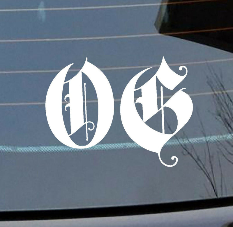OG Original Gangster gangsta Vinyl Car Sticker 125
