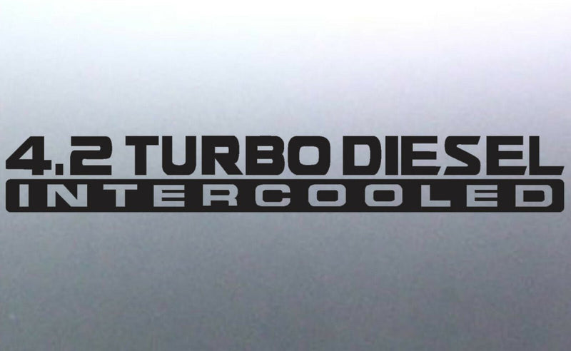 2 x 4.2 Turbo diesel Intercooled 500x65mm patrol g