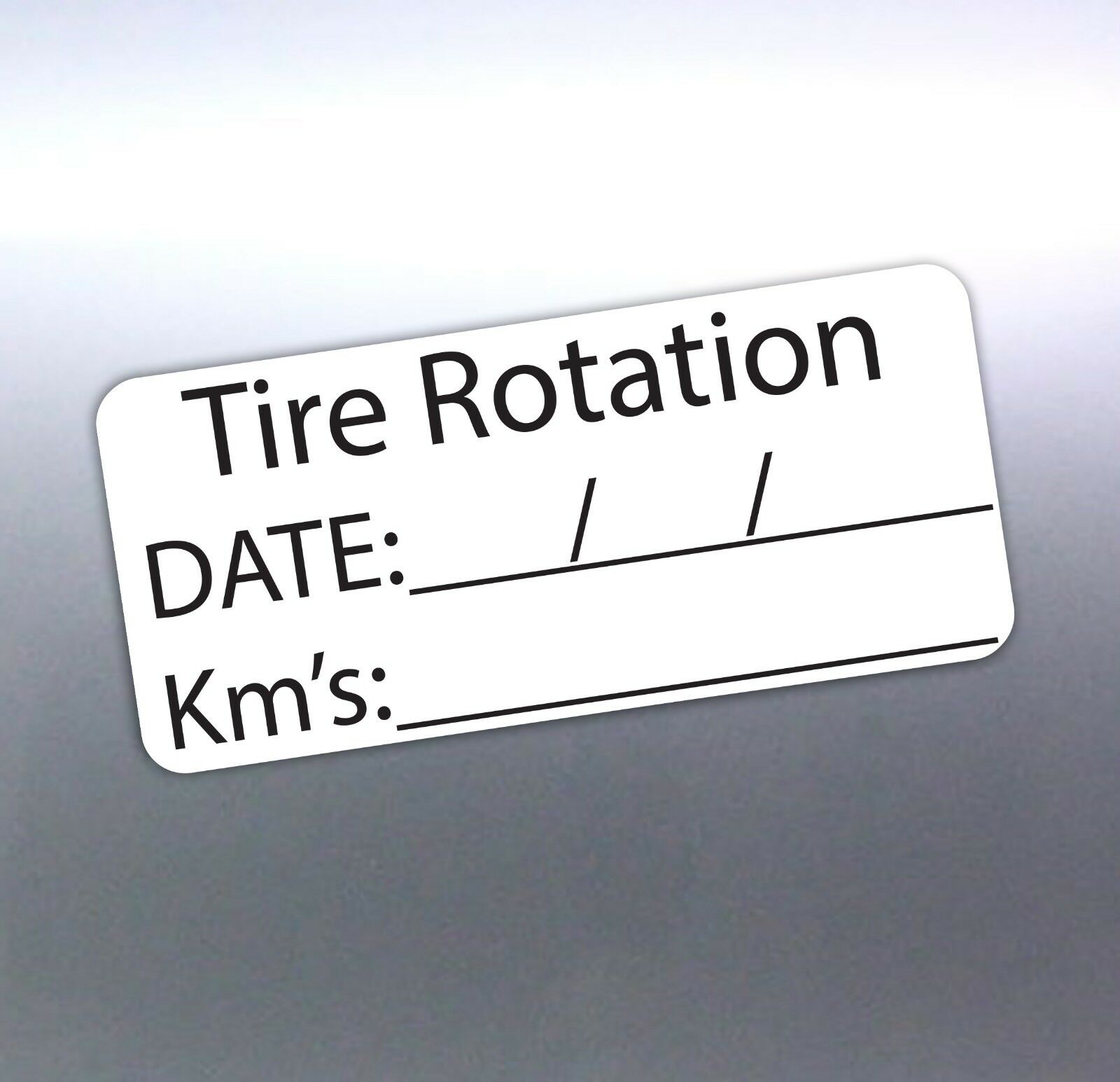 Tire Rotation Stickers | Tyre Maintenance Reminder AU – Stick-Dat