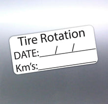 Load image into Gallery viewer, 10 stickers next Tire Rotation 40x18mm oil filter 
