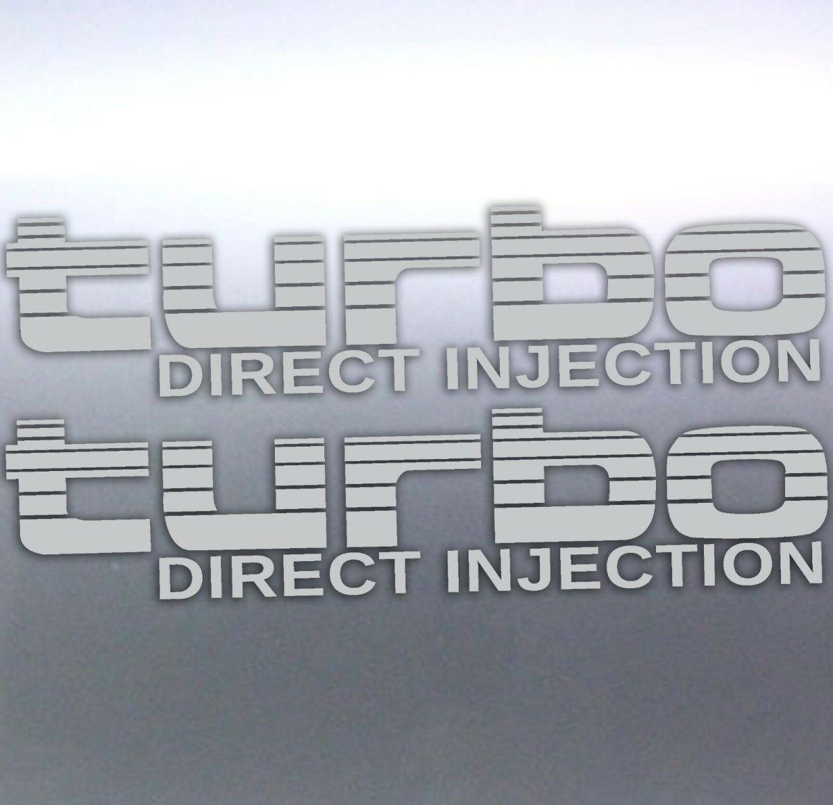 Isuzu Direct Injection Sticker 2x Silver Turbo Direct Injection Stickers 4WD | Brisbane, Australia ...