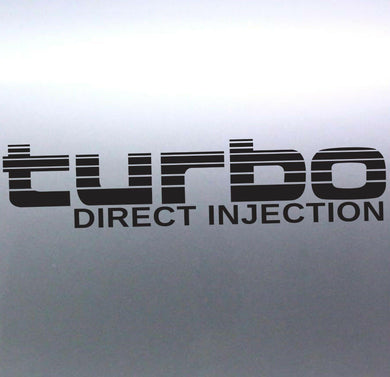 1 Turbo Direct Injection Sticker Toyota Landcruise