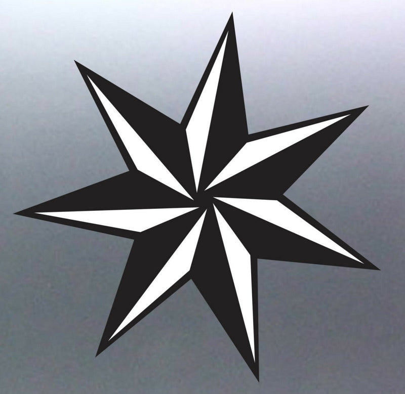 7 Point Star Southern Cross Aussie Australian Viny