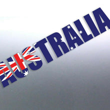 Load image into Gallery viewer, Australia word flag decal Pride Day Car 4x4 4wd sticker
