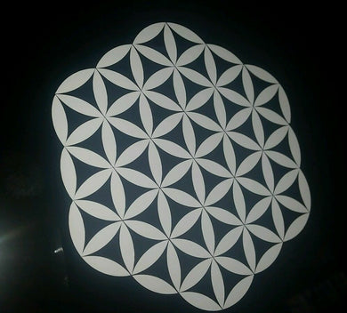 Sacred geometry flower dimond Car vinyl Sticker decal