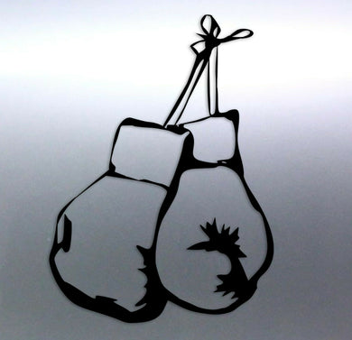 Boxing gloves decal Vinyl Car Sticker Australian 1