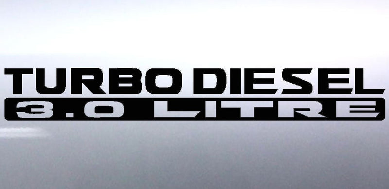 2x Turbo diesel 3.0 litre 500x65mm patrol 4x4 Viny