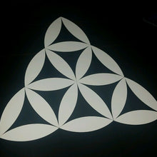 Load image into Gallery viewer, Sacred geometry triangle alien Car vinyl Sticker 1
