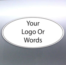 Load image into Gallery viewer, 10 stickers at 170x90 mm each Custom Your Text Wor
