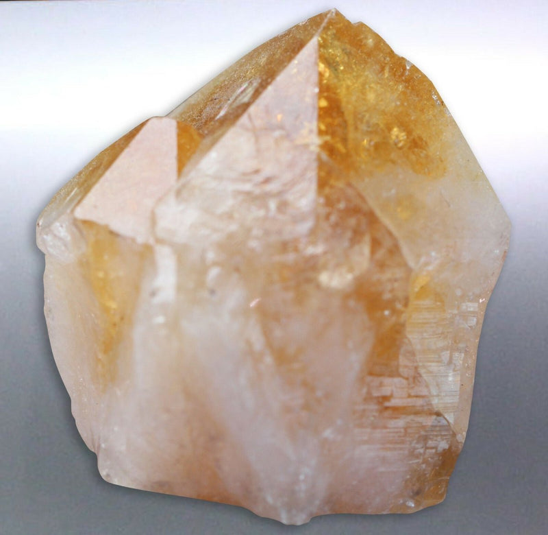 Citrine Crystal vinyl cut sticker 110 x 105 mm fos