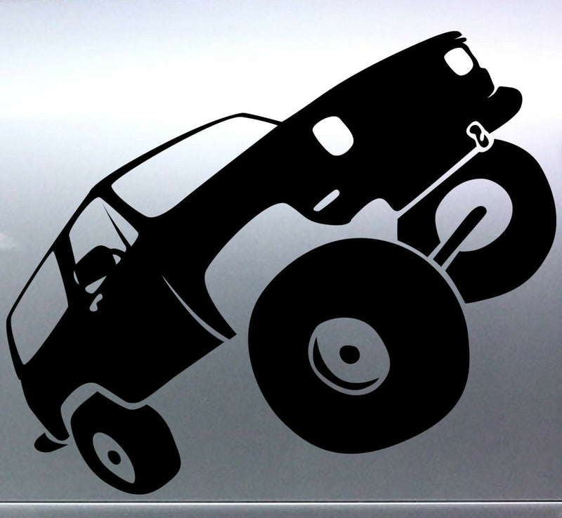 Truck Diesel Offroad 4x4 4wd Sticker Beast Mode tu