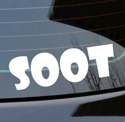 Soot Sticker 210 mm Premium 4x4 4wd offroad sticker 