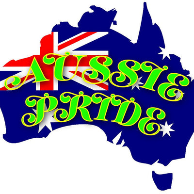 Aussie Pride Australia Flag Sticker – Straya Vinyl Decal