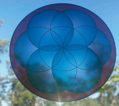 Sacred Geometry Fibonacci sprial life Mandala styl