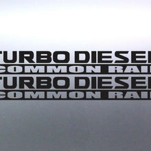 Load image into Gallery viewer, 2 x Turbo diesel Common Rail 500x65mm patrol gu 4x
