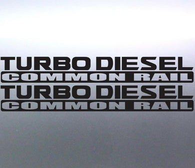 2 x Turbo diesel Common Rail 500x65mm patrol gu 4x