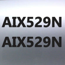 Load image into Gallery viewer, 2 x Quality Boat Rego Vinyl Cut Sticker 150 mm hig
