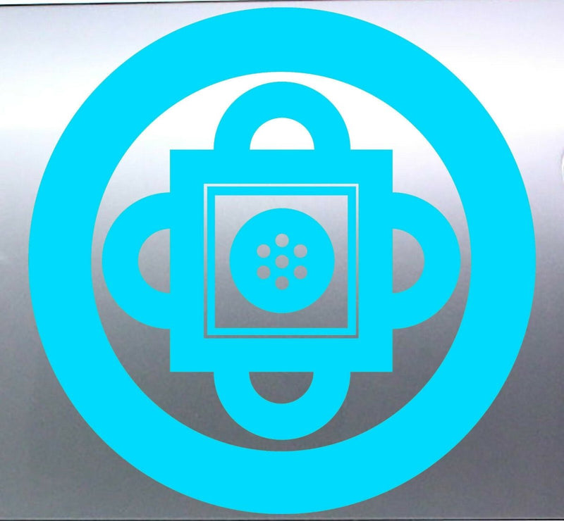 Purest geometrical form of Shambhala Yantra vinyl 