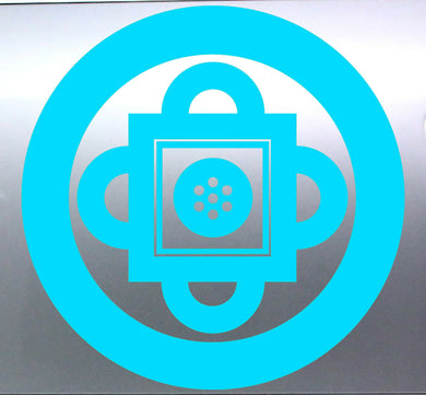 Purest geometrical form of Shambhala Yantra vinyl 