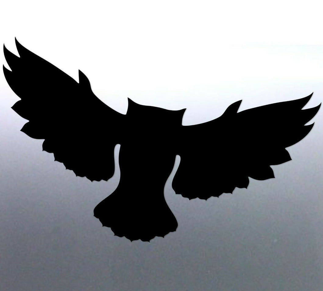 Owl Sticker Vinyl cut Australian made high gloss b