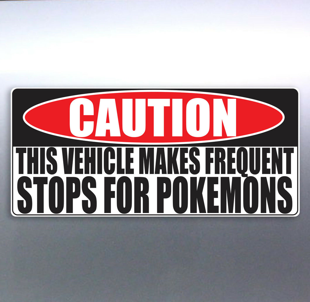 THIS VEHICLE MAKES FREQUENT STOPS FOR POKEMONS 210