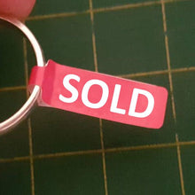 Load image into Gallery viewer, 112 @ 45 x 7 mm SOLD stickers small tags Australia
