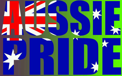 Large Aussie Flag Australia Pride Day funny Car Bo