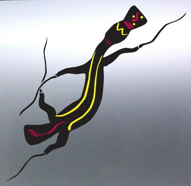 Platypus Decal Aboriginal art design Vinyl cut Car