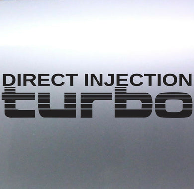 Direct Injection Turbo Stickers Toyota Landcruiser