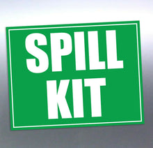 Load image into Gallery viewer, 4 x Spill kit vinyl sticker 200 mm car truck windo
