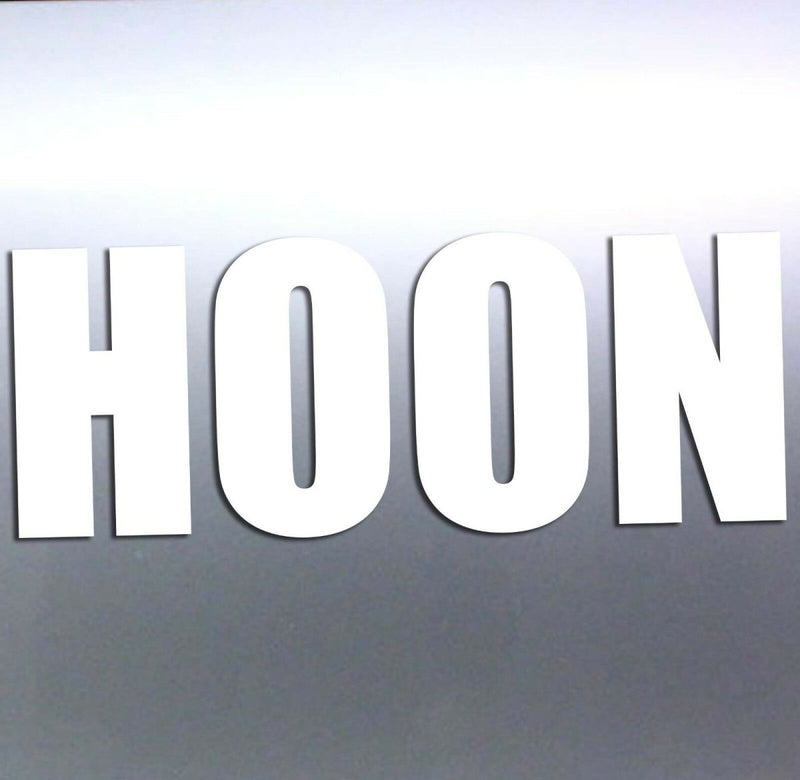 HOON Sticker for hooning cars and 4x4 4wd Burnout 