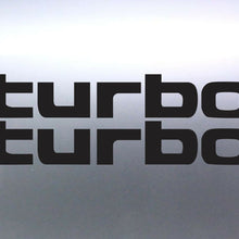 Load image into Gallery viewer, 2 x TURBO REAR Stickers Toyota Landcruiser 4WD 4x4
