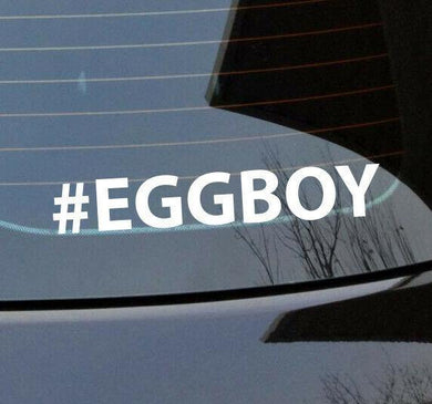 #EGGBOY sticker funny vinyl cut sticker to support
